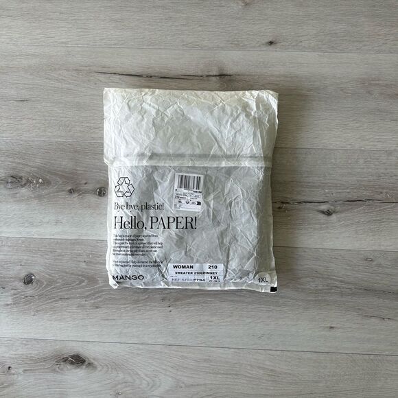 Mango High collar sweater Black 1XL NWT IN PACKAGE - Picture 9 of 11